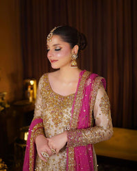 3 Piece Stitched Bridal Suit - Ready To Wear