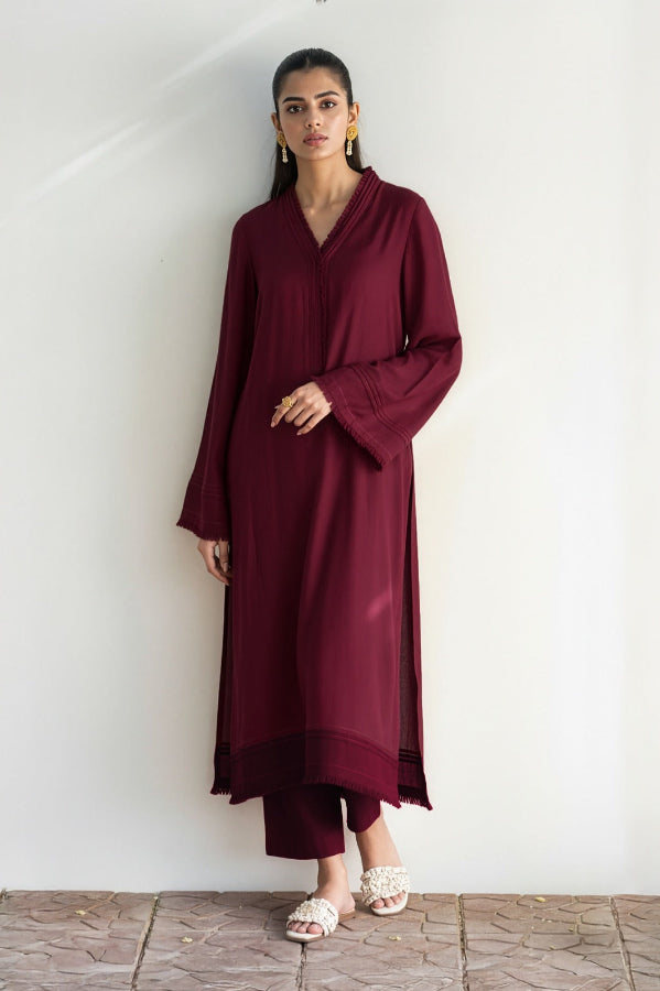 Sajal - Burgundy