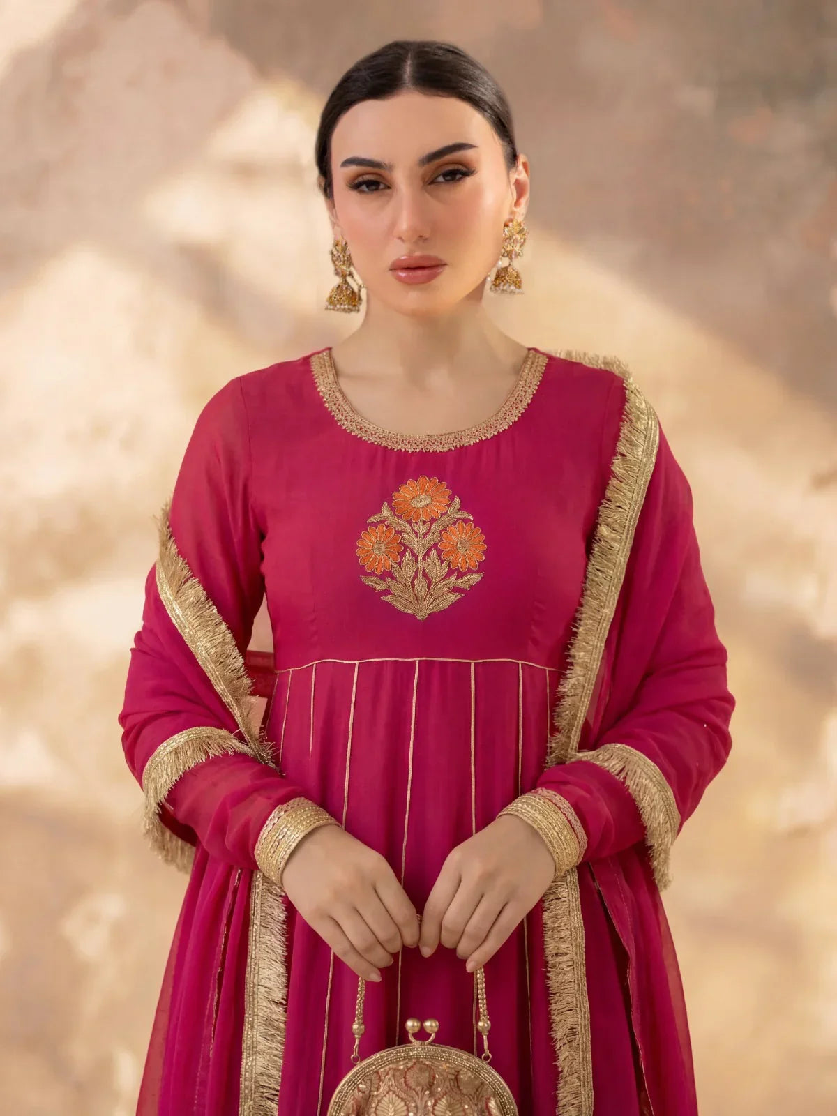 TANIA - PINK PISHWAS SET