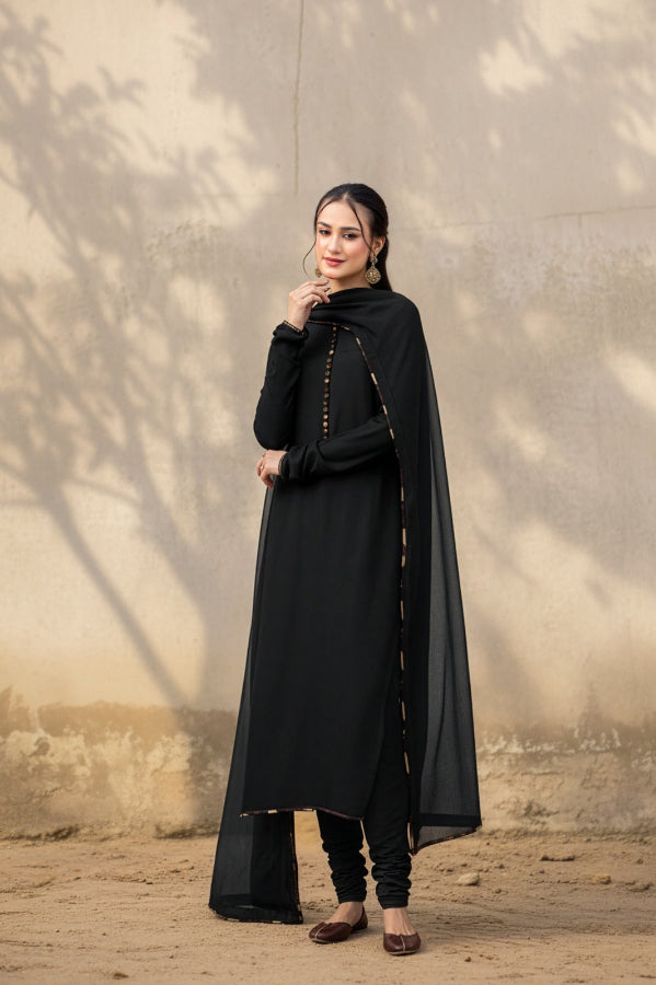 Sanam - Black Kurta Set