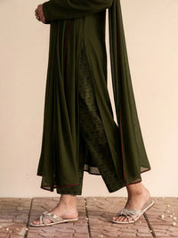 SAMAYRA - GREEN KURTA SET