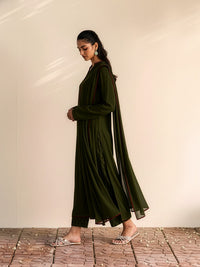 SAMAYRA - GREEN KURTA SET