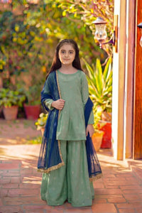 ROHA - MINT PEPLUM SET