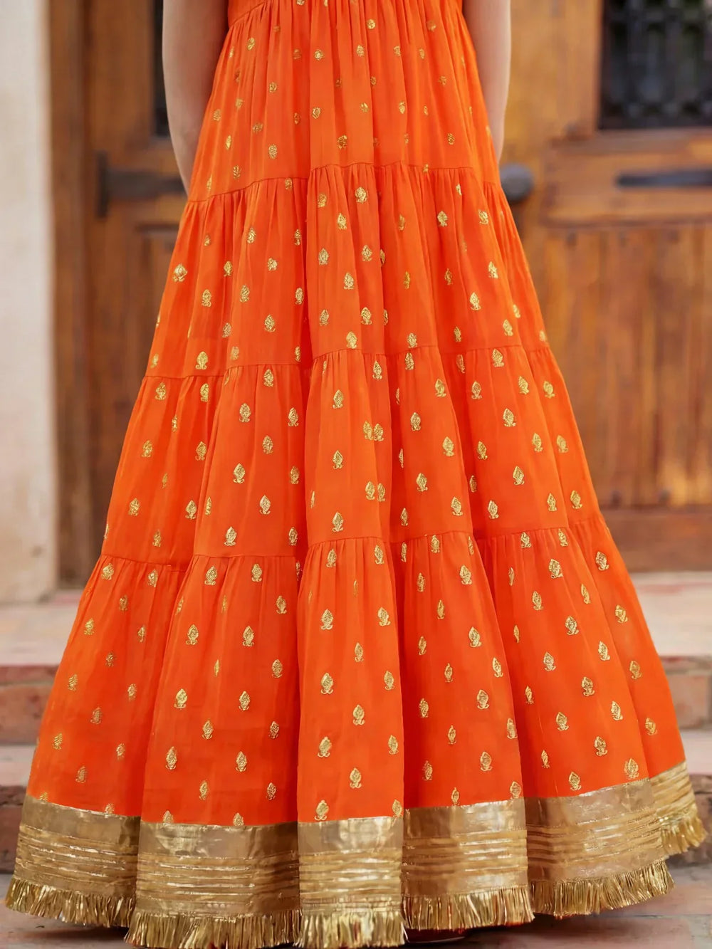 ZOEY - ORANGE FROCK
