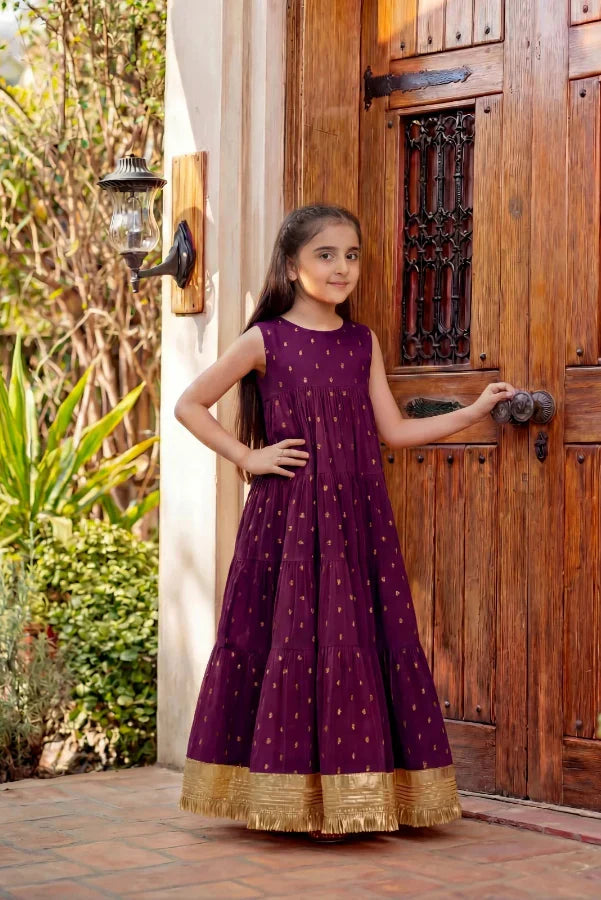 ZOEY - PURPLE FROCK