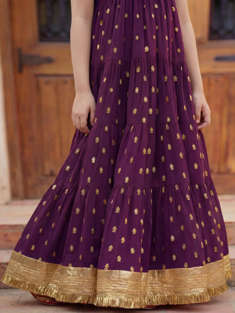 ZOEY - PURPLE FROCK