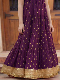 ZOEY - PURPLE FROCK