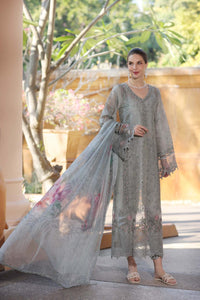 03-Piece Lawn Suit With Heavy Embroidery – Ready To Wear