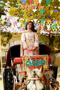 03-Piece Lawn Suit With Chikankari Embroidery- Ready To Wear