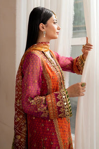 03-Piece Chiffon Suit With Embroidery - Ready To Wear