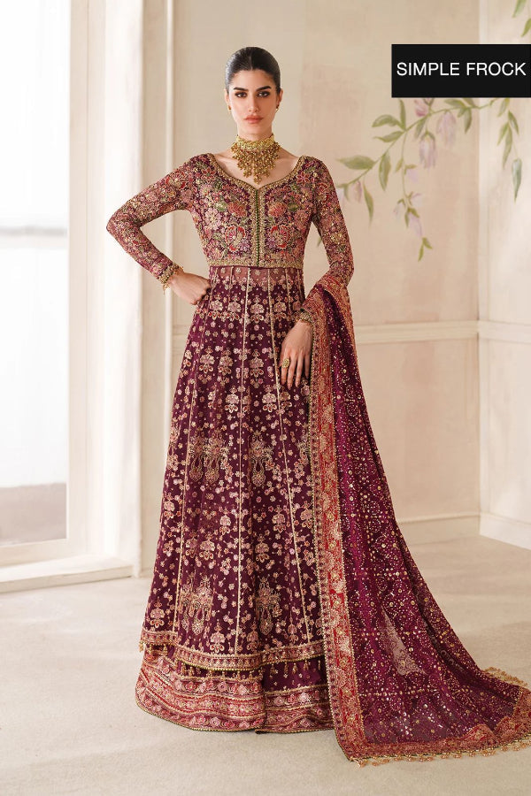 03-Piece Chiffon Suit With Embroidery - Ready To Wear