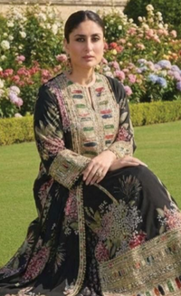03-Piece Lawn Suit With Embroidery - Ready To Wear