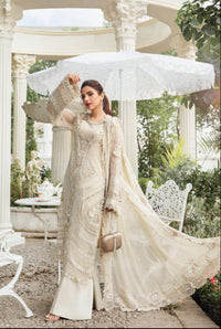 03 Piece Luxury Heavy Embroidered Organza – Ready to Wear.