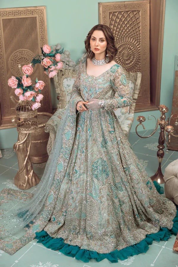 03 -Piece Bridal Wear Maxi  -Ready To Wear.