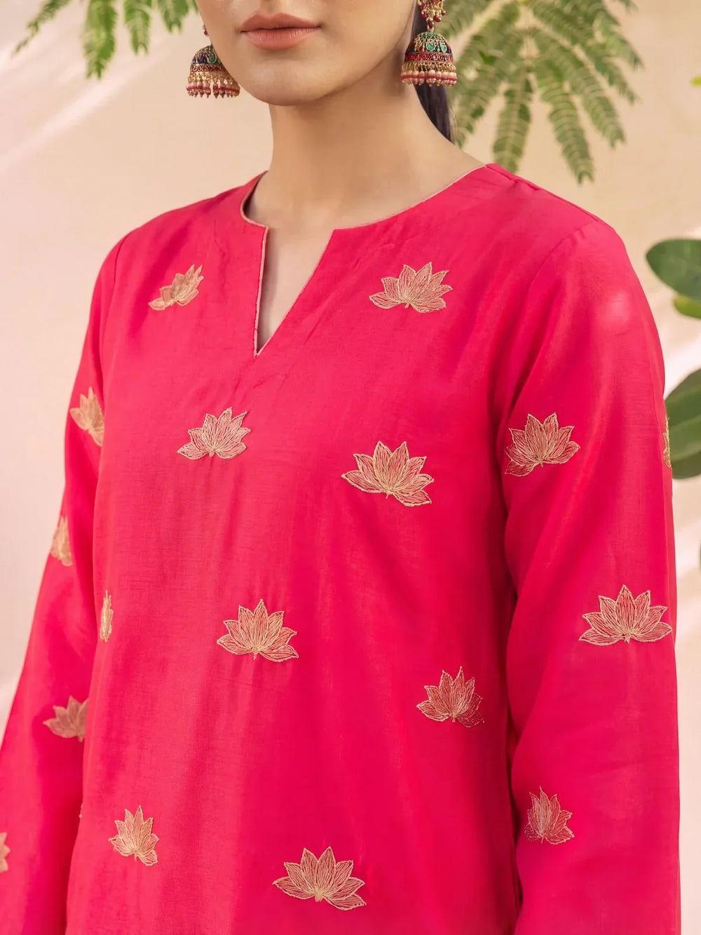 HANIYA - PINK FARSHI SET