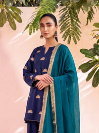 WANIYA - NAVY FAQRSHI SET