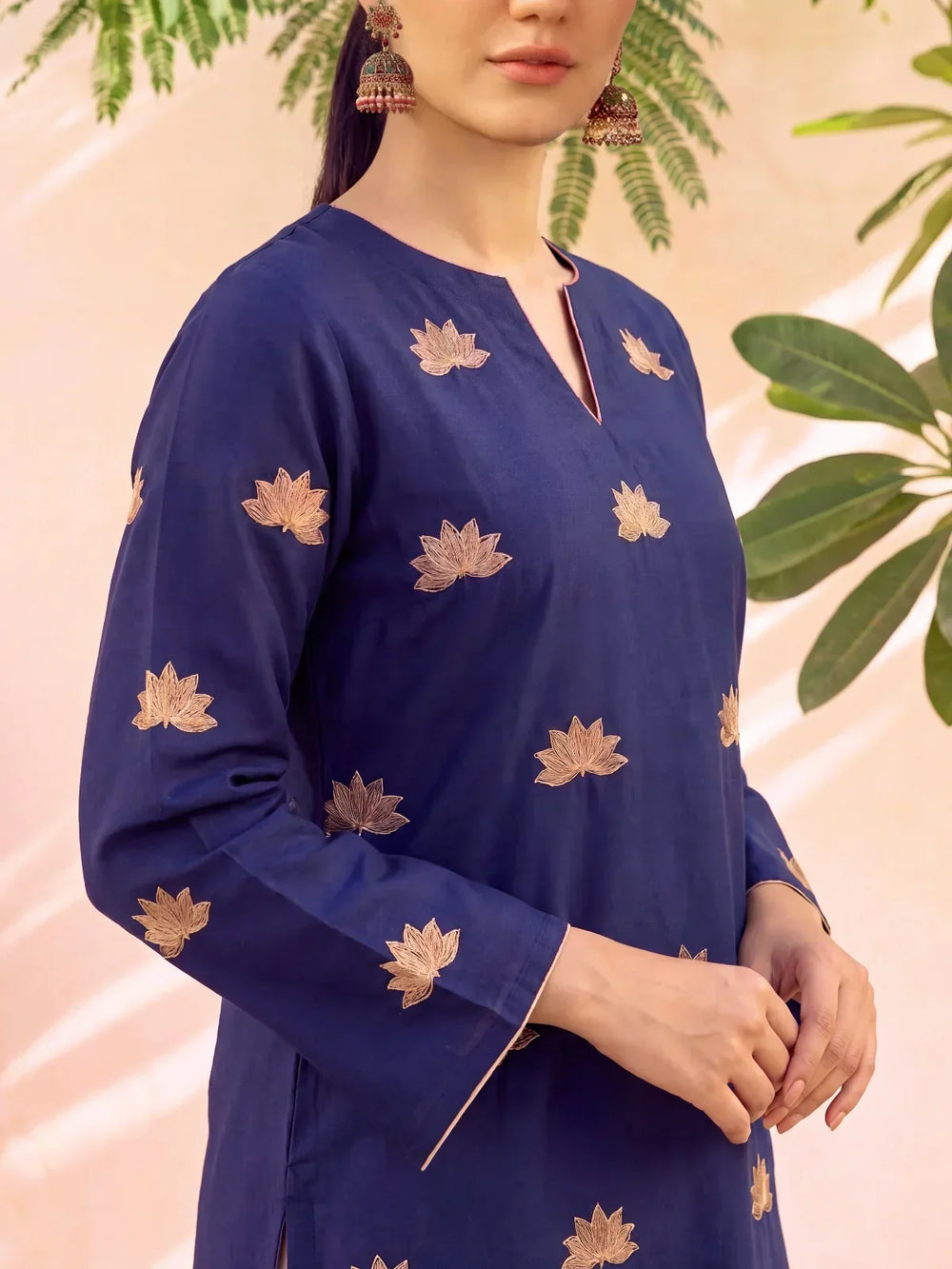 WANIYA - NAVY FAQRSHI SET