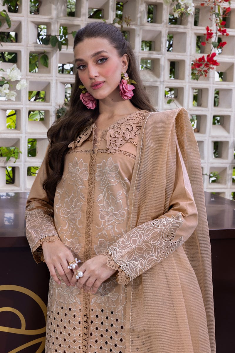 03-Piece Lawn Suit With Chikankari Embroidery | Ready To Wear