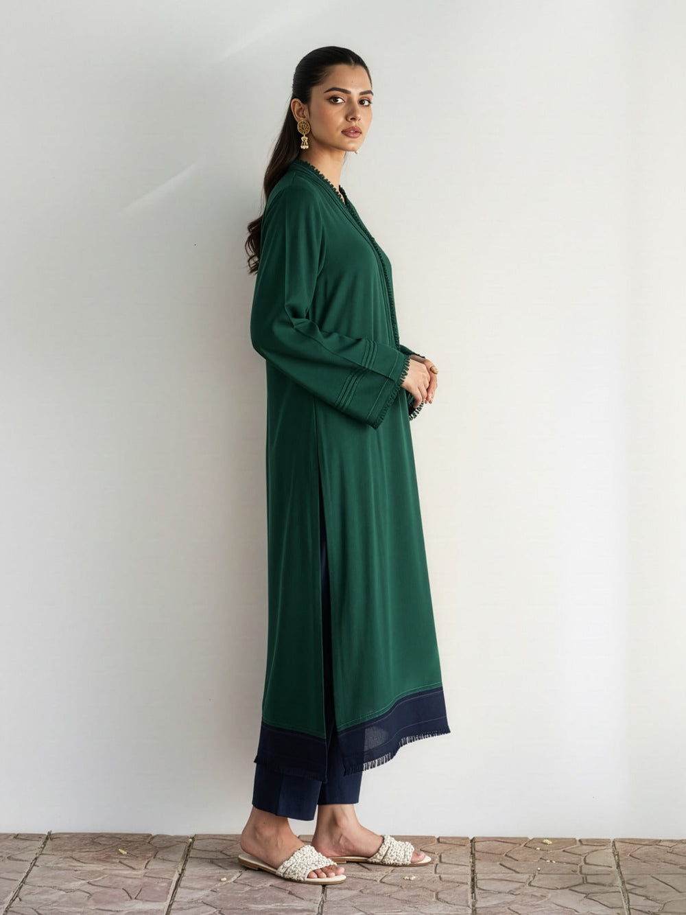 Sajal - Emerald | Kurta Set