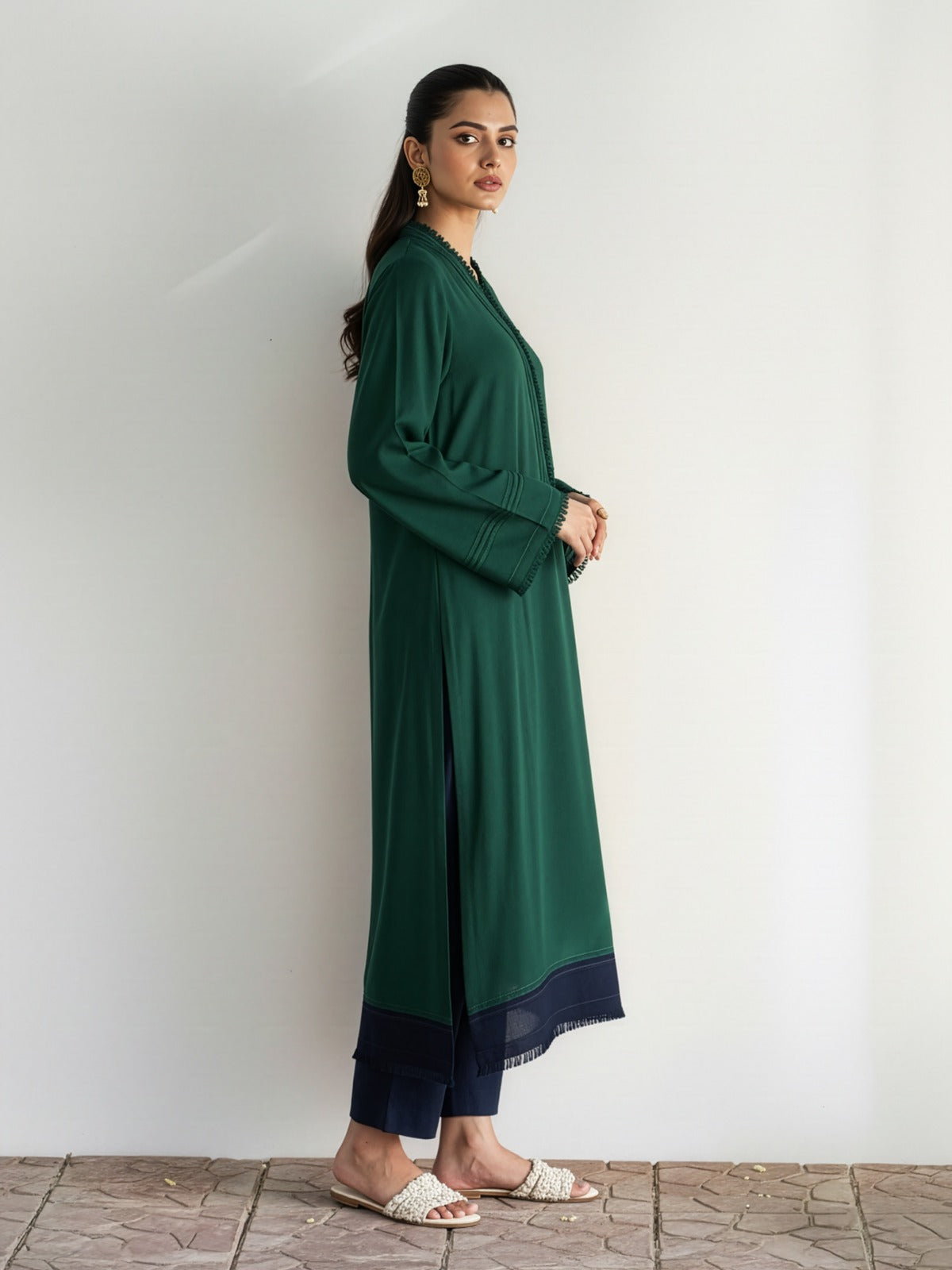 Sajal - Emerald | Kurta Set