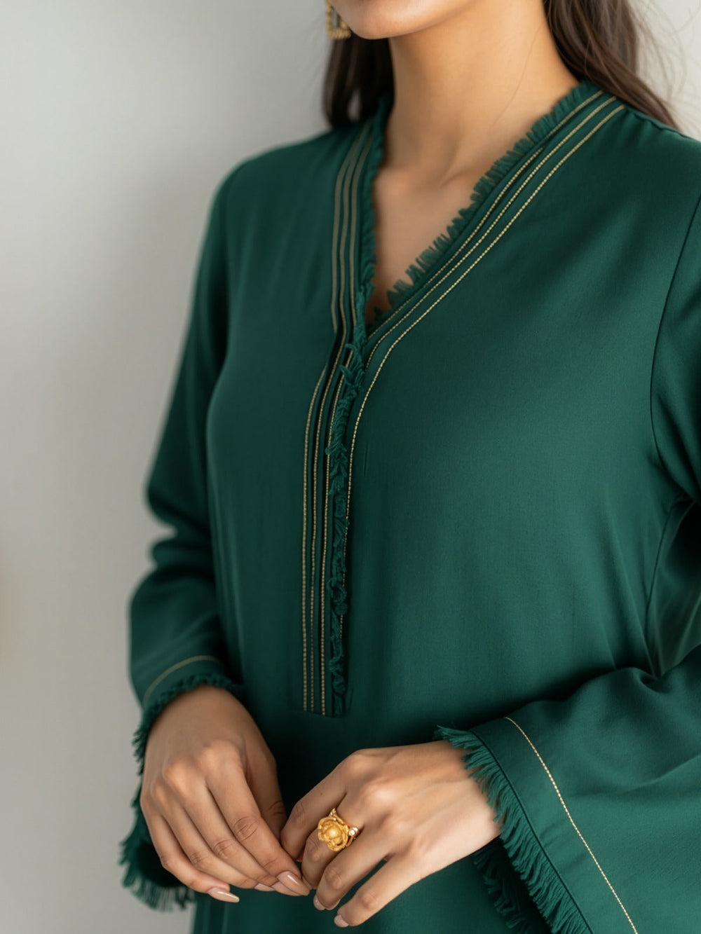Sajal - Emerald | Kurta Set