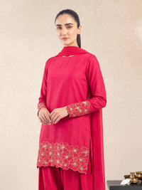 MANAAL - PINK FARSHI SET