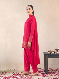 MANAAL - PINK FARSHI SET