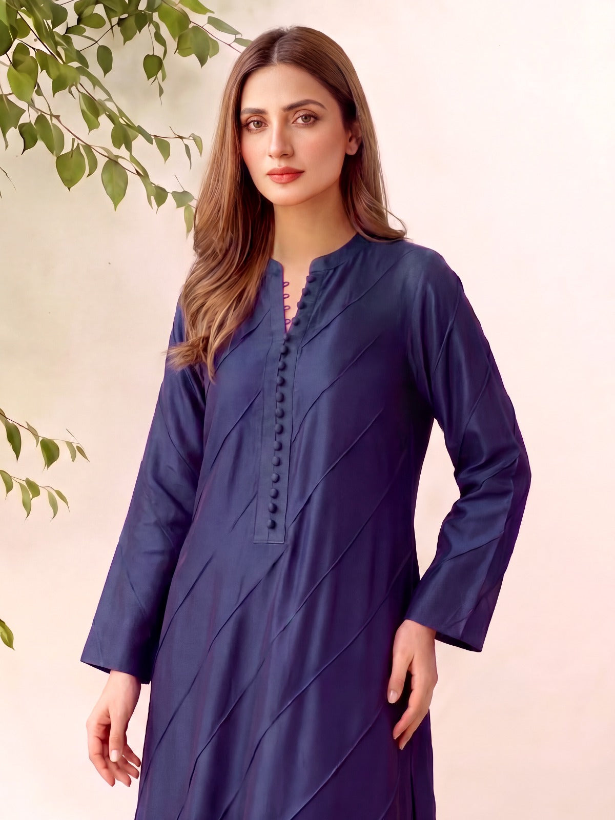 Filza - Navy | Kaftan Set
