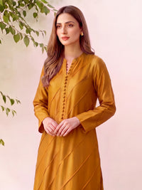 Filza - Mustard | Kaftan Set