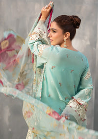 PREMIUM LUXURY LAWN Ready To Wear 3PCS SUIT SKY BLISS