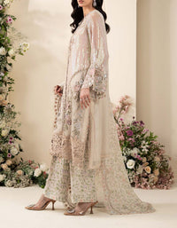 3 Piece Embroidered Chiffon Suit