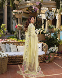 EMBROIDERY 3 PIECE EGYPTIAN PREMIUM LAWN SUIT (STITCHED)