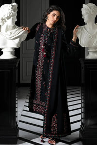 03-Piece Embroidered Cotton Suit With Chiffon Dupatta | Ready To Wear