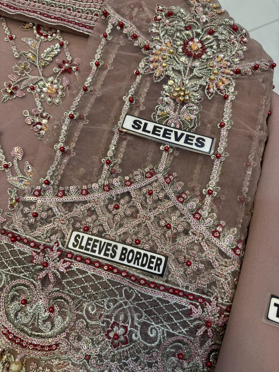 Designer Luxury Suit Net Ready To Wear