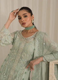 03-Piece Chiffon Suit With Embroidery - Ready To Wear