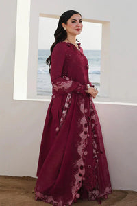 03-Piece Suit With Chikankari Embroidery - Ready To Wear