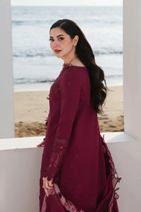03-Piece Suit With Chikankari Embroidery - Ready To Wear