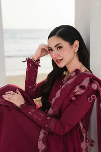 03-Piece Suit With Chikankari Embroidery - Ready To Wear