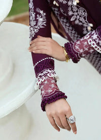 03-Piece Embroidered LAwn Suit With Organza Dupatta | Ready To Wear