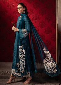 03-Piece Chiffon Suit With Embroidery | Ready To Wear