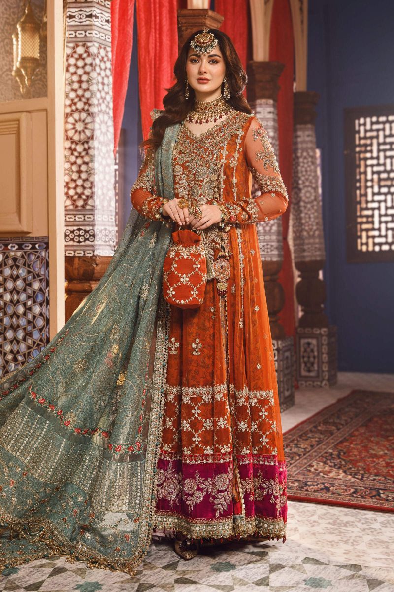 03-Piece Organza Suit - Ready To Wear