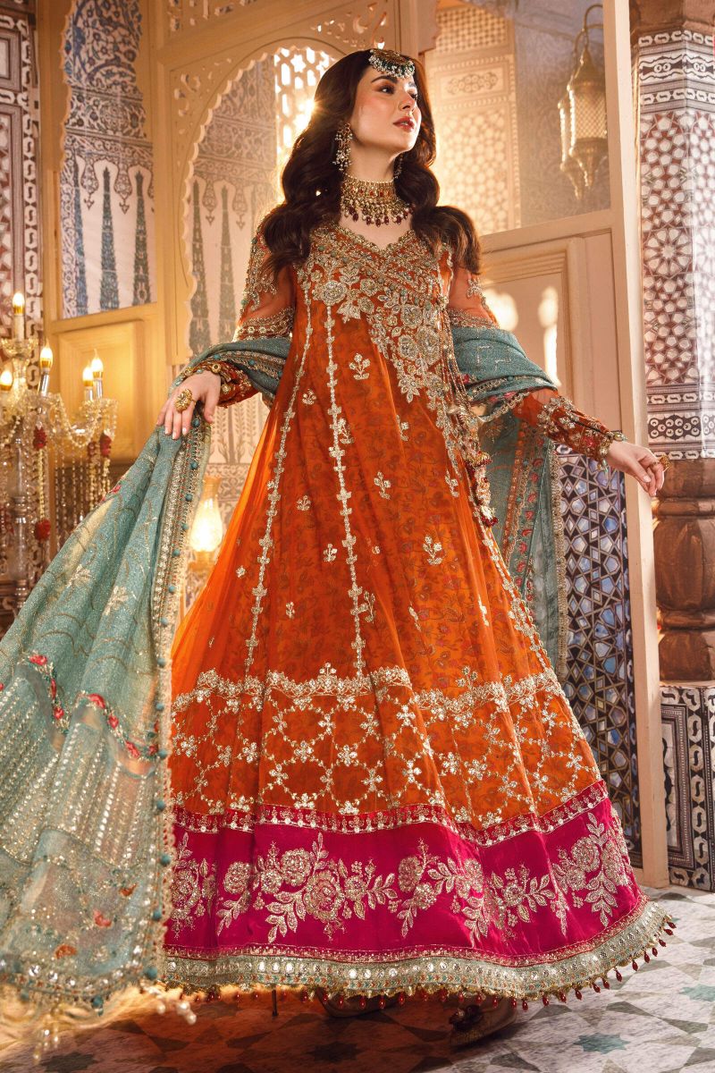 03-Piece Organza Suit - Ready To Wear