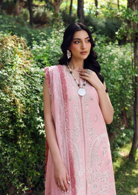 03-Piece Lawn Suit With Thread Embriodery - Ready To Wear