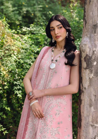 03-Piece Lawn Suit With Thread Embriodery - Ready To Wear