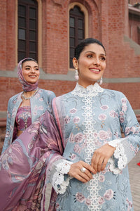 03-Piece Lawn Suit With Embroidery - Ready To Wear