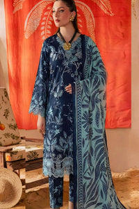 03-Piece printed lawn Suit - Ready To Wear.
