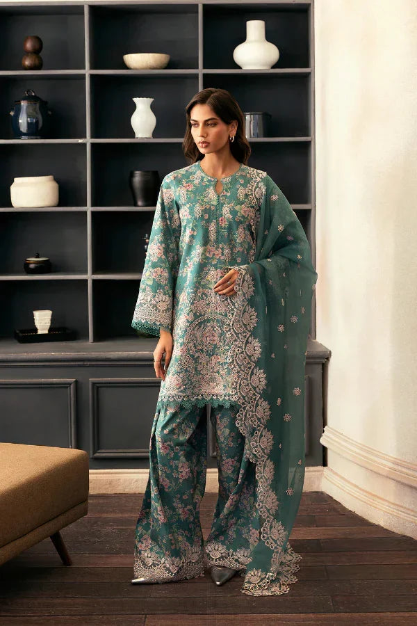 03-Piece Lawn Suit - Ready To Wear