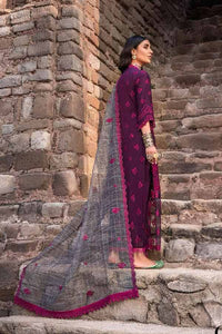 03-Piece Lawn Suit With Embroidery - Ready To Wear