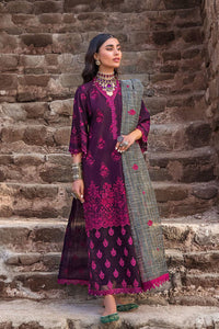03-Piece Lawn Suit With Embroidery - Ready To Wear